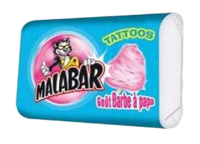 Malabar goût barbe à papa